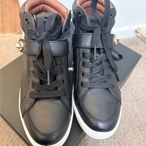 Coach Black High-Top Sneakers